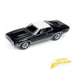 1/64 1972 Plymouth Satellite Sebring Plus (Black w/White Roof & Silver Lower)