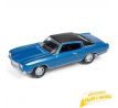 1/64 1970 Chevrolet Monte Carlo (Mulsanne Blue Poly with Black Roof)