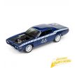 1/64 1971 Plymouth GTX #46, blue-purple