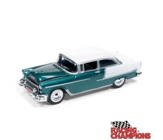 1/64 1955 Chevrolet Bel Air Neptune Green & White