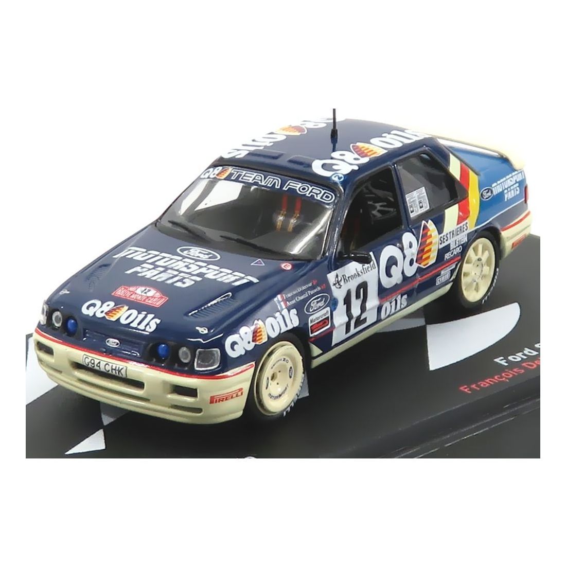 Kit Résine Starter 1/43 – Ford Sierra 4x4 Q8 Monte Carlo 1991, Non Monté