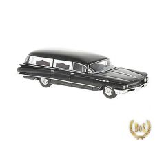1/87 Buick Flxible Premier, black, Bestattungswagen, 1960