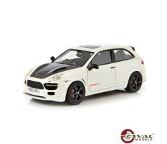 1/43 2010 Porsche Cayenne 2 door coupe by Merdad white/grey