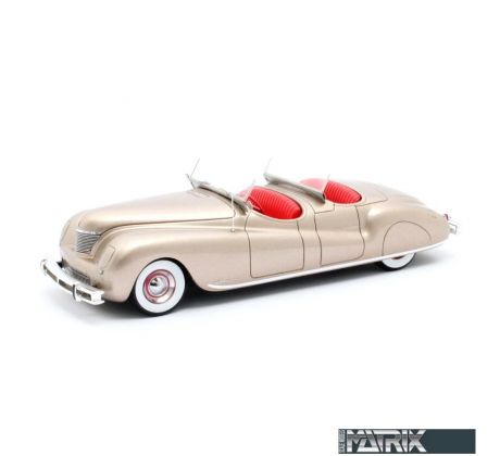 1/43 Chrysler Newport Dual Cowl Pheaton LeBaron goud 1941
