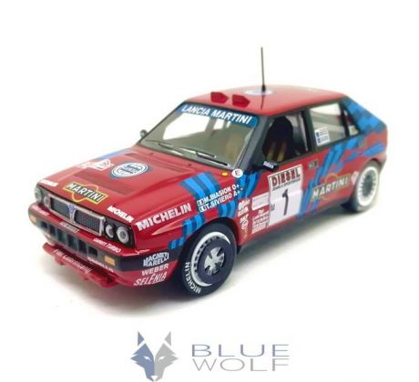 1/43 LANCIA DELTA HF INTEGRALE 16V MARTINI no.1 WINNER RALLY SANREMO 1989 M.BIASION - T.SIVIERO