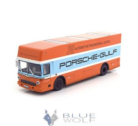 1/43 MB O317 Truck Car Transporter Porsche Gulf