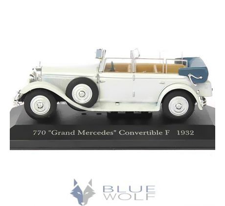 1/43 MERCEDES BENZ 770 GRAN MERCEDES CONVERTIBLE F W07 1932