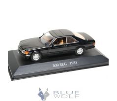 1/43 MERCEDES BENZ S-CLASS 500SEC (W126) COUPE 1981