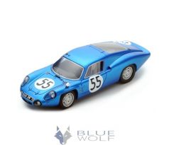 1/43 RENAULT ALPINE A110 N 55 24h LE MANS 1965 J.CHEINISSE - J.P.HANRIOUD