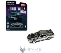 1/64 Mustang John Wick Boss, chrome/grey