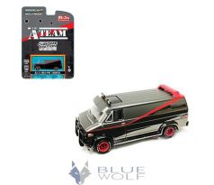 1/64 GMC Vandura The A-Team Van, chrome/grey/black