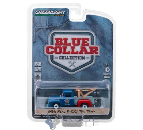 1/64 1956 Ford F-100 Tow Truck, Mels Garage Gulf Oil