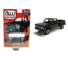 1/64 1973 Chevy Cheyenne Fleetside, black