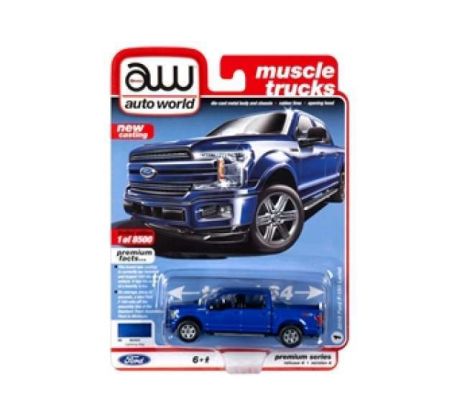 1/64 2018 Ford F-150, lightning blue