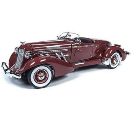 1/18 1935 Auburn Speedster, Plum Burgandy