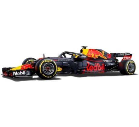 1/43 2018 Red Bull RB14 F1 #3 Daniel Ricciardo, blue/red/yellow