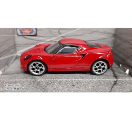 1/43 2017 Alfa Romeo 4C, red