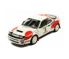 1/18 1992 Toyota Celica GT-Four ST185 #5 Schwarz/Hertz Rallye Portugal, white