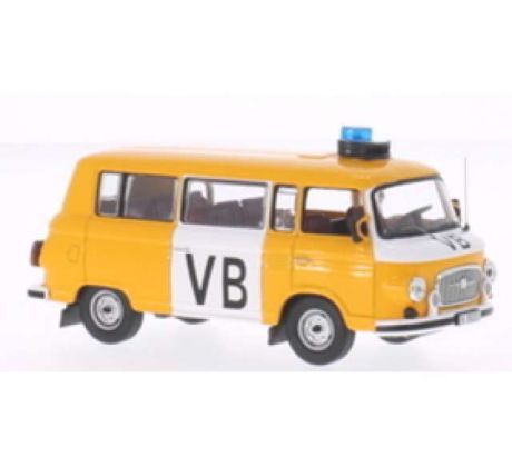 1/43 1970 Barkas B1000 Verejná Bezpečnosť, yellow/white