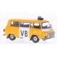 1/43 1970 Barkas B1000 Verejná Bezpečnosť, yellow/white