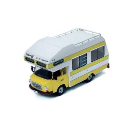 1/43 1973 Barkas B1000 wohnmobil, yellow