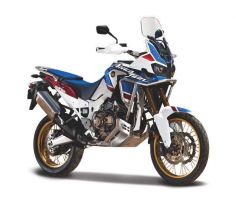 1/18 Honda Africa Twin Adventure, bielo-modrá