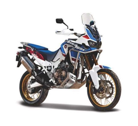 1/18 Honda Africa Twin Adventure, bielo-modrá